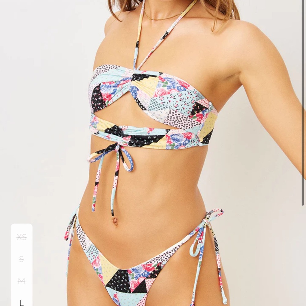 Frankie bikini patchwork bathing suit